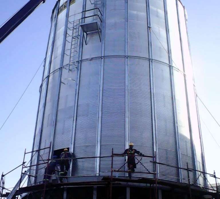Montage des SILO SAFACAM