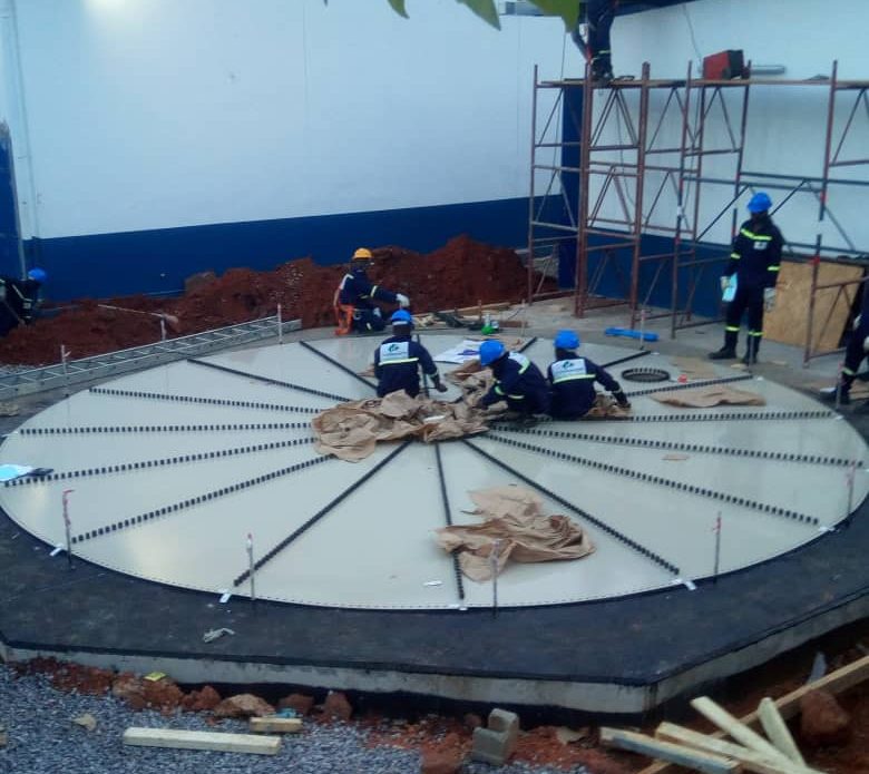 TRAVAUX D’ADDUCTION D’EAU SUR LE NKAM